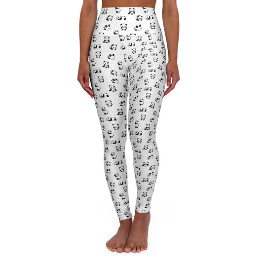 JoyJive™ high waisted leggings for women | Baby Panda Tumbling print